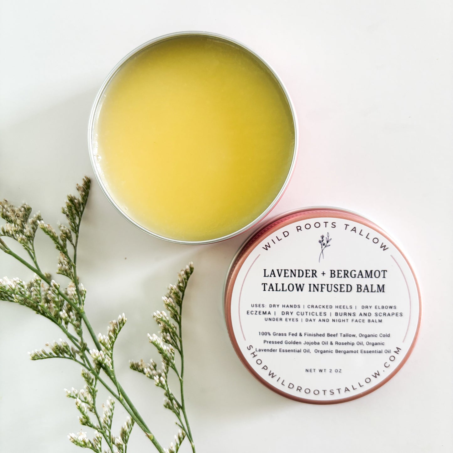 Lavender & Bergamot Tallow Balm