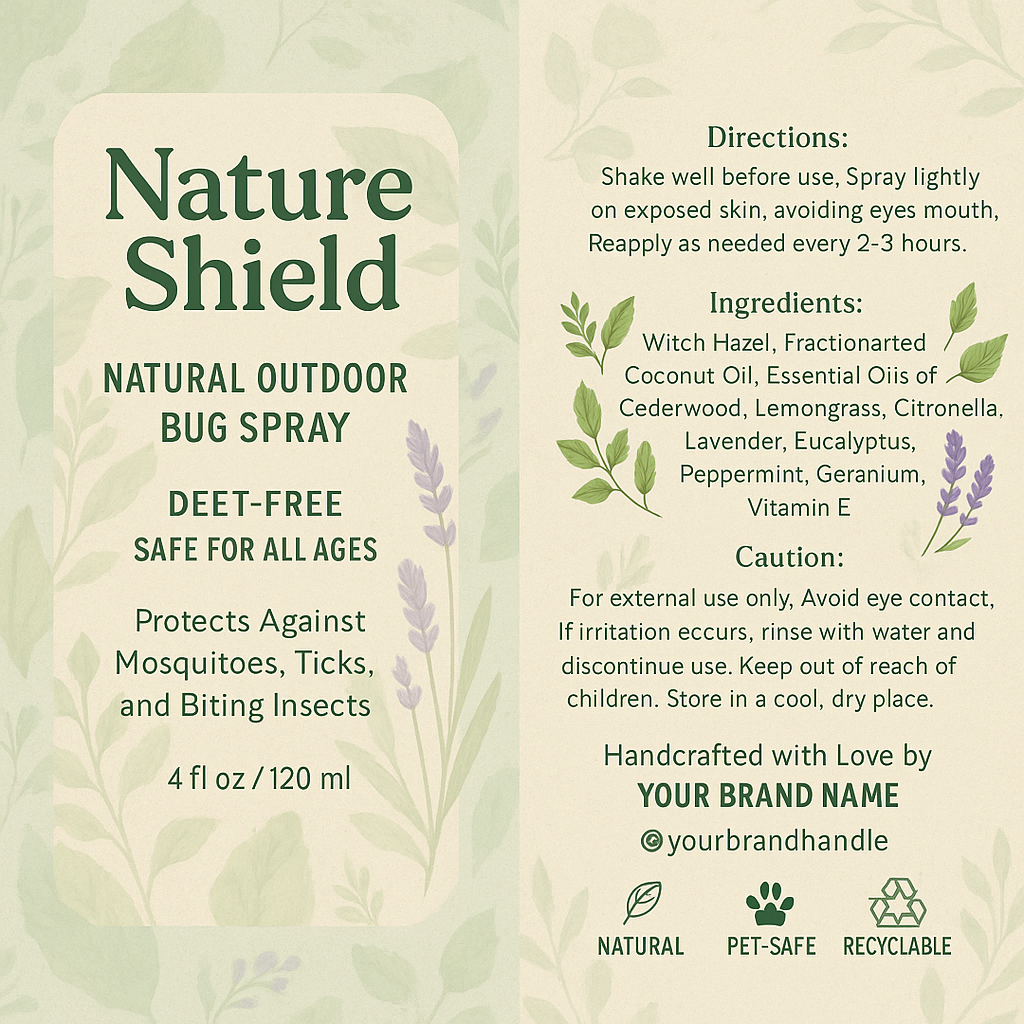 Nature Shield | Insect Repellent | Dog Safe