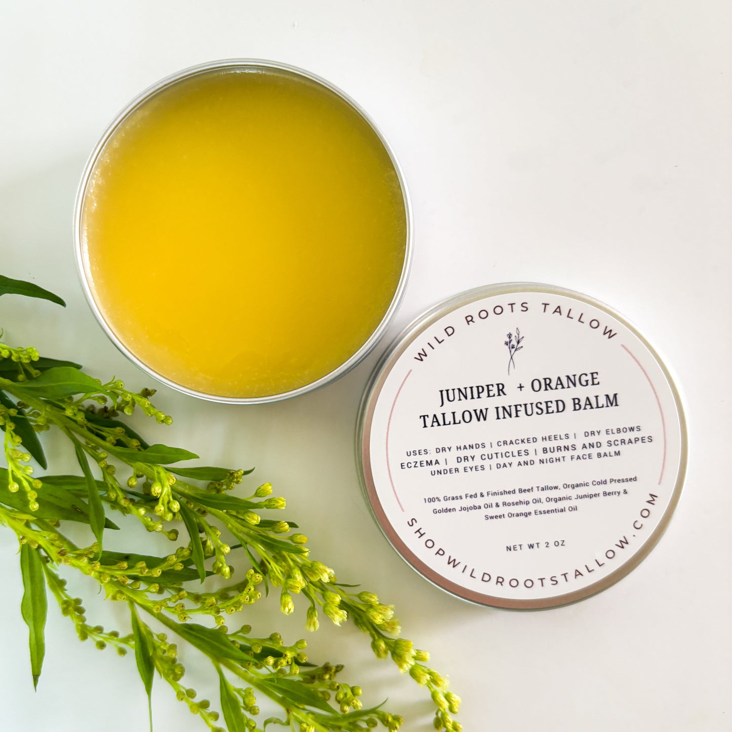 Juniper + Orange Tallow Balm