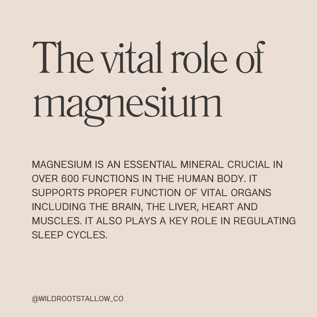 Tallow Magnesium Cream - Unscented