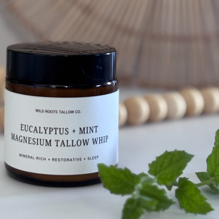 Eucalyptus + Mint Magnesium Tallow Whip