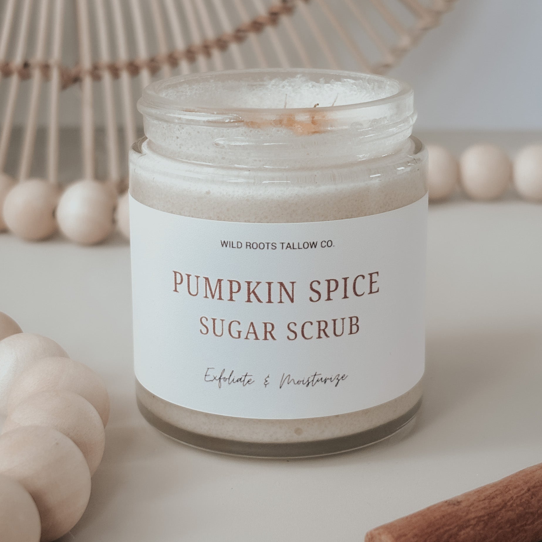 Pumpkin Spice Infused Sugar Scrub
