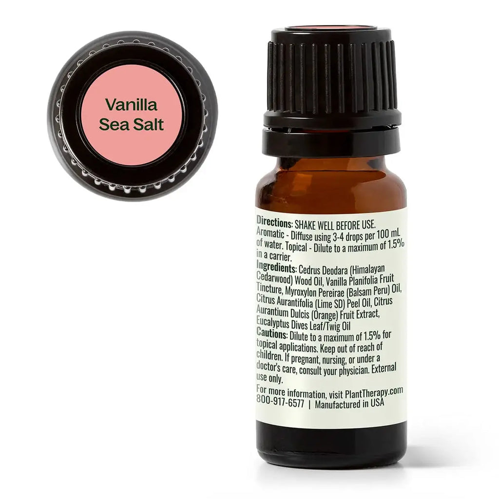 Vanilla Sea Salt Essential Oil Blend 10 mL