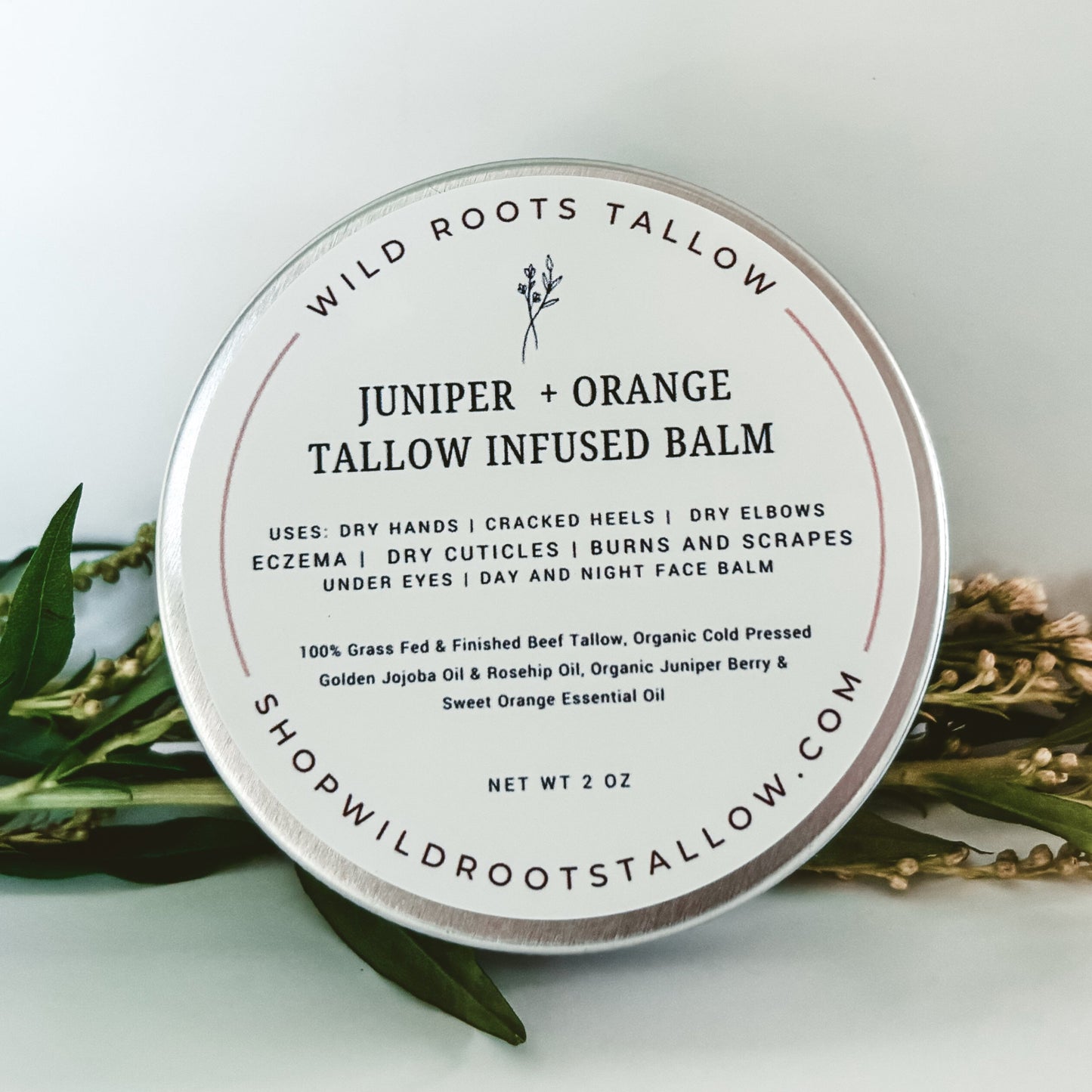 Juniper + Orange Tallow Balm