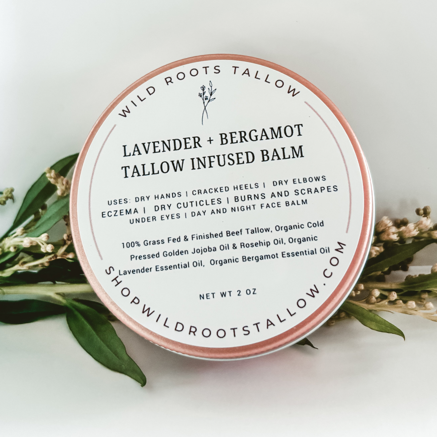 Lavender & Bergamot Tallow Balm