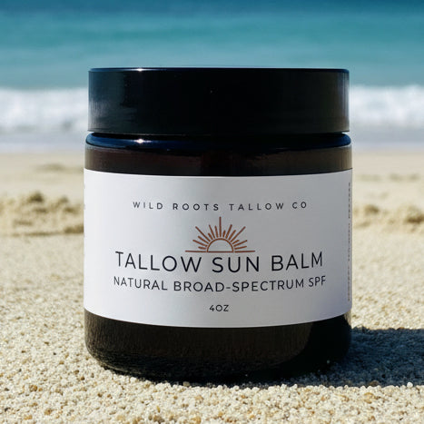 Tallow Sun Balm – Natural Mineral SPF