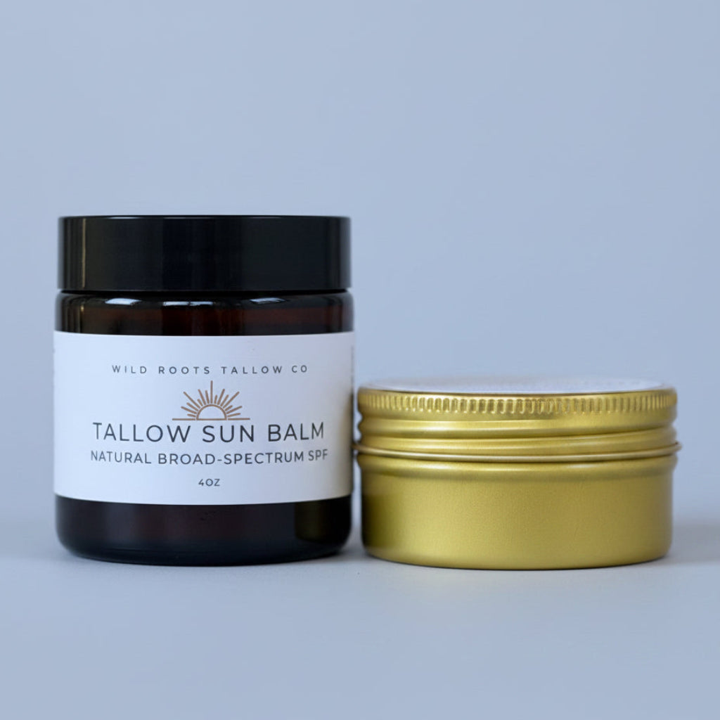 Tallow Sun Balm – Natural Mineral SPF