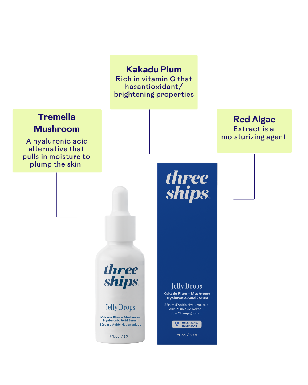 Jelly Drops Kakadu Plum + Mushroom Hyaluronic Acid Serum