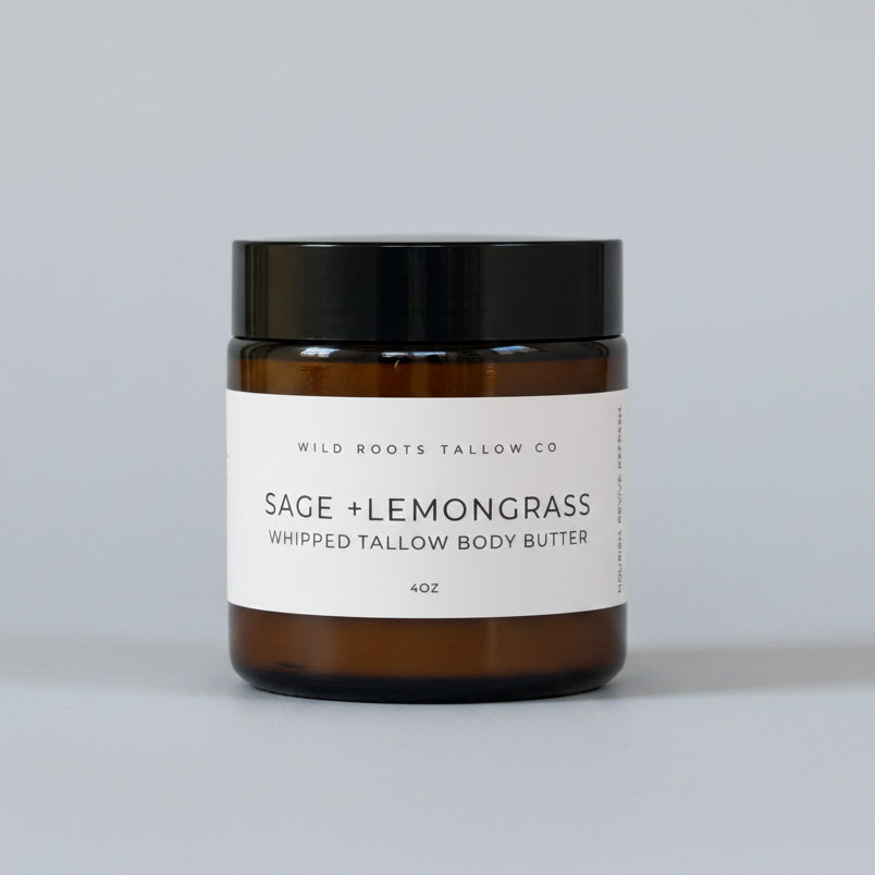 Sage + Lemongrass Tallow Body Butter