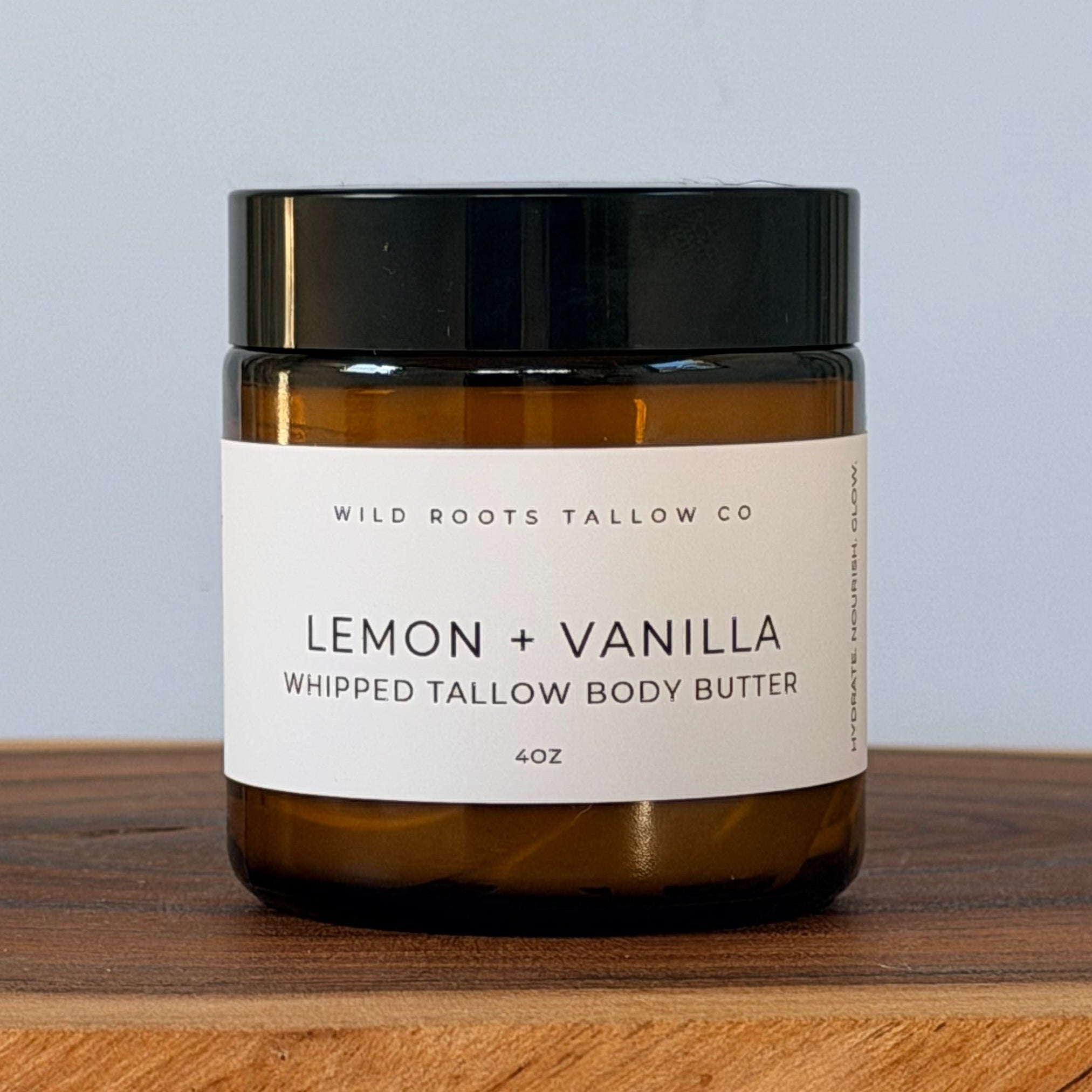 Lemon + Vanilla Tallow Body Butter