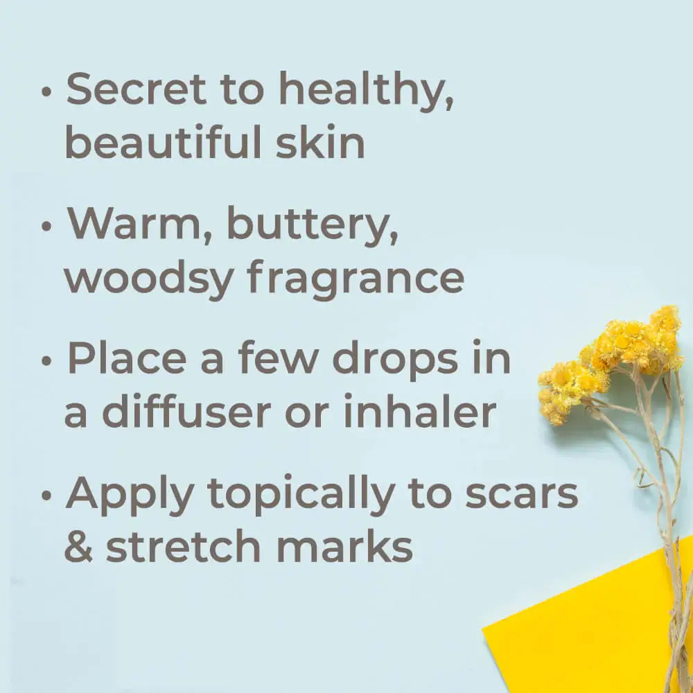 Organic Helichrysum Italicum Essential Oil 5 mL