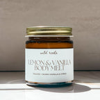 Lemon + Vanilla Tallow Body Melt