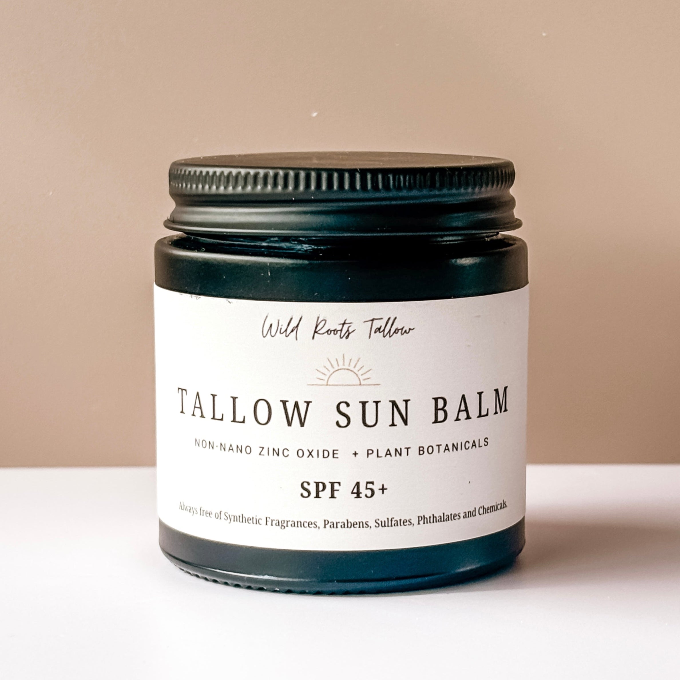 Tallow Sun Balm | Full Body Protection| Non-nano Zinc Oxide | Pure and Natural