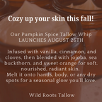Pumpkin Spice Tallow Whip