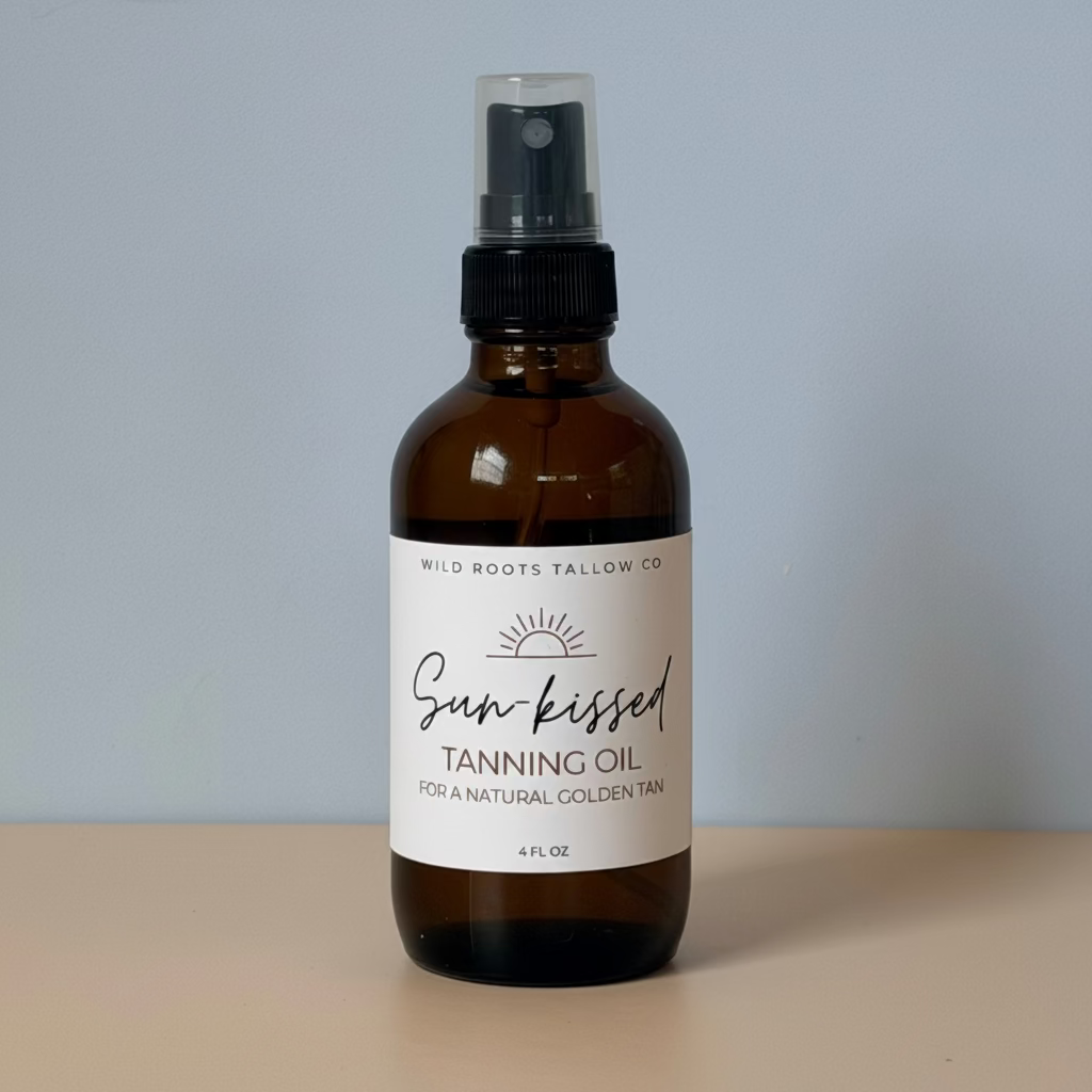 Natural Sun-Kissed Tanning Oil