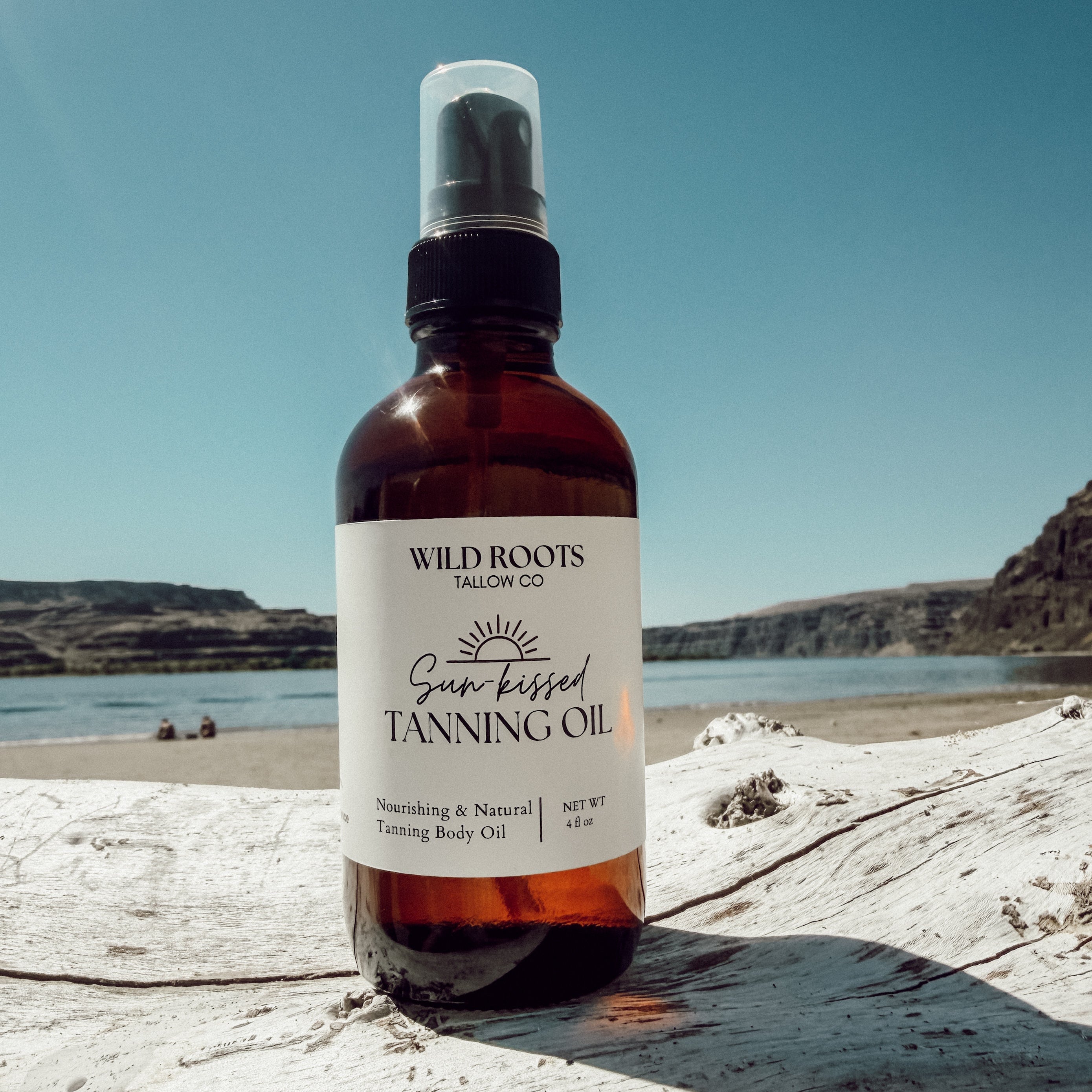 Natural Sun-Kissed Tanning Oil
