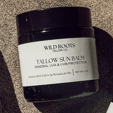 Tallow Sun Balm – Natural Mineral SPF