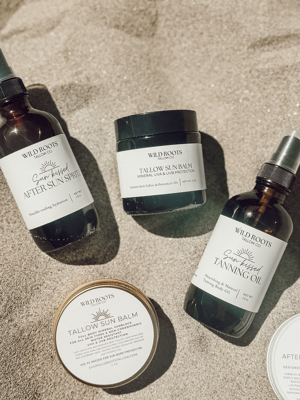Tallow Sun Balm – Natural Mineral SPF