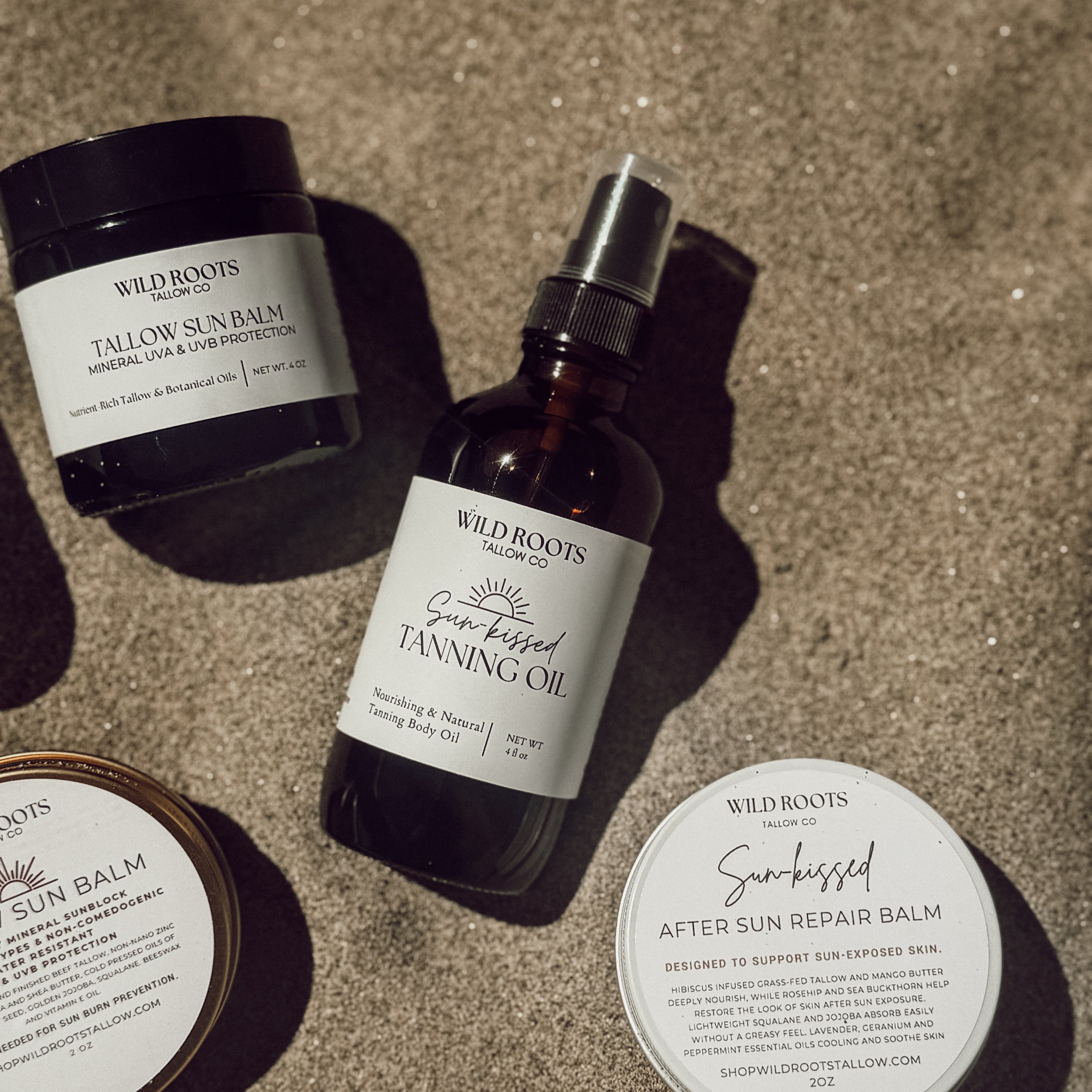 Tallow Sun Balm – Natural Mineral SPF
