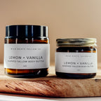 Lemon + Vanilla Tallow Body Butter