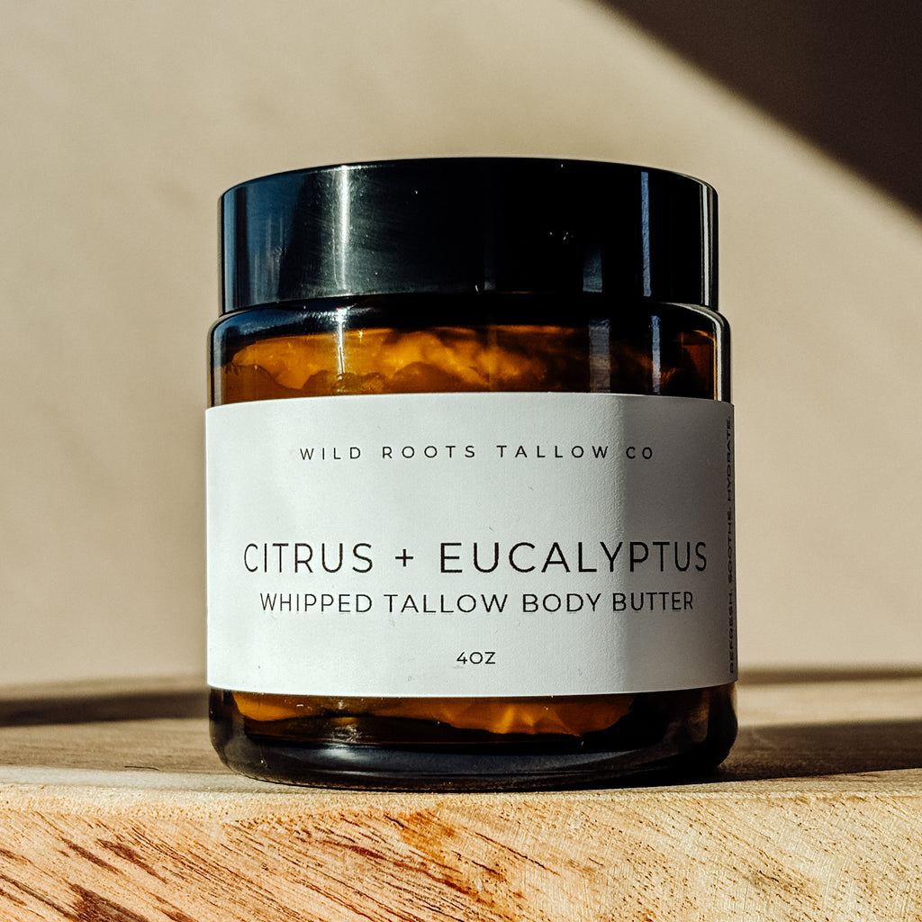 Citrus + Eucalyptus Tallow Body Whip