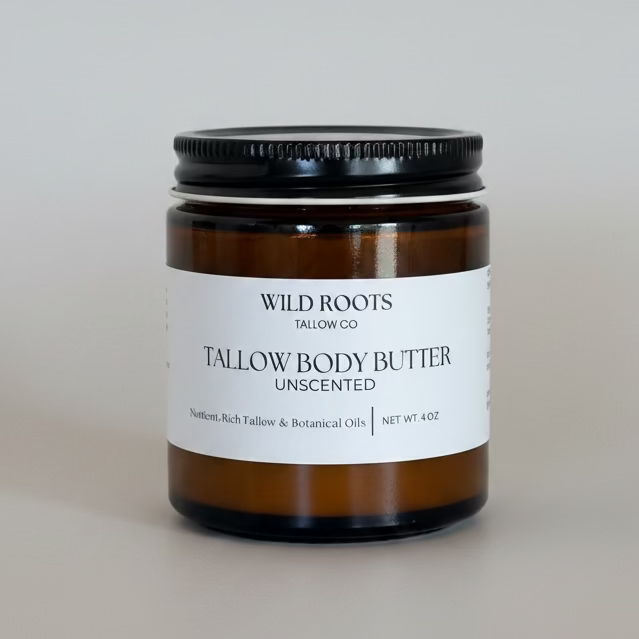 Natural Tallow Body Butter