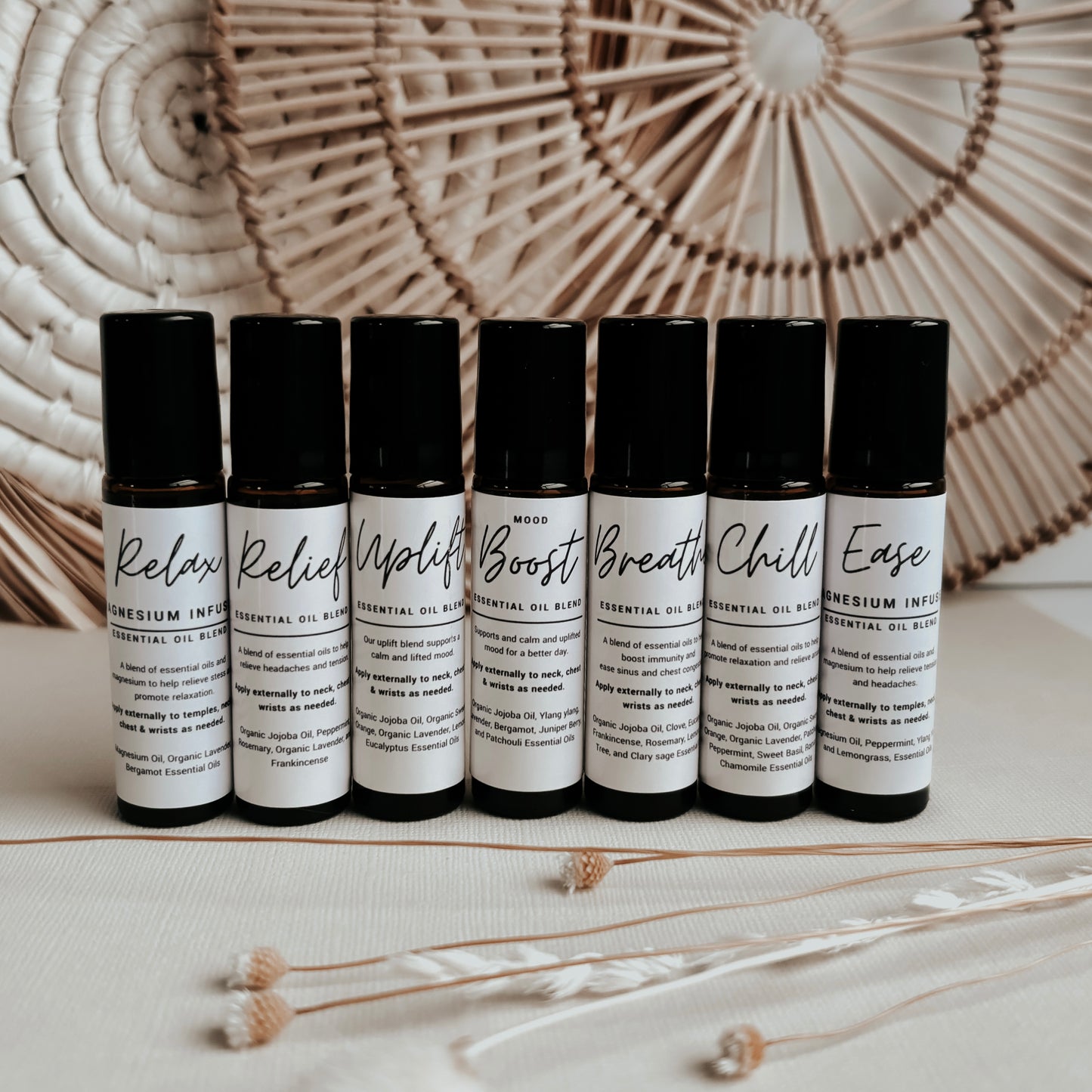 Ease Magnesium Oil Infused Essential Oil Roller