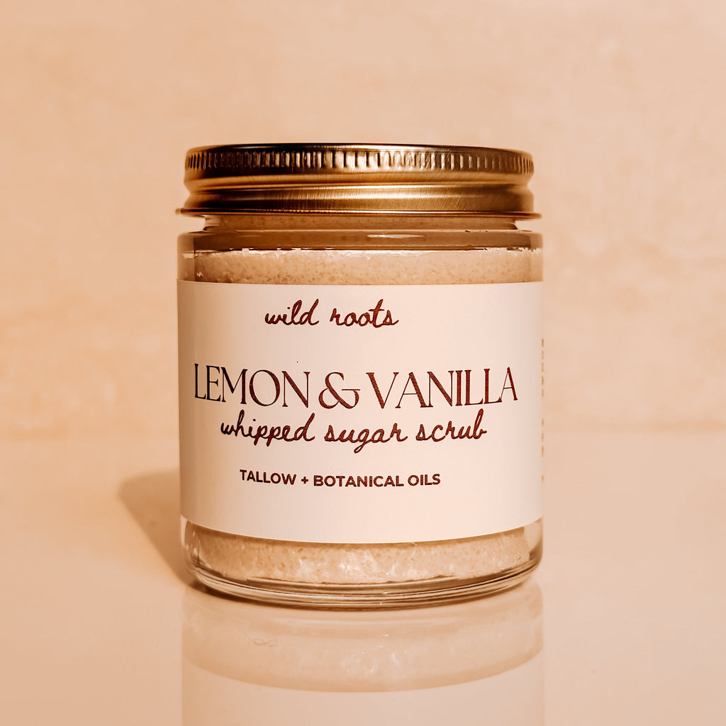 Lemon + Vanilla Sugar Scrub