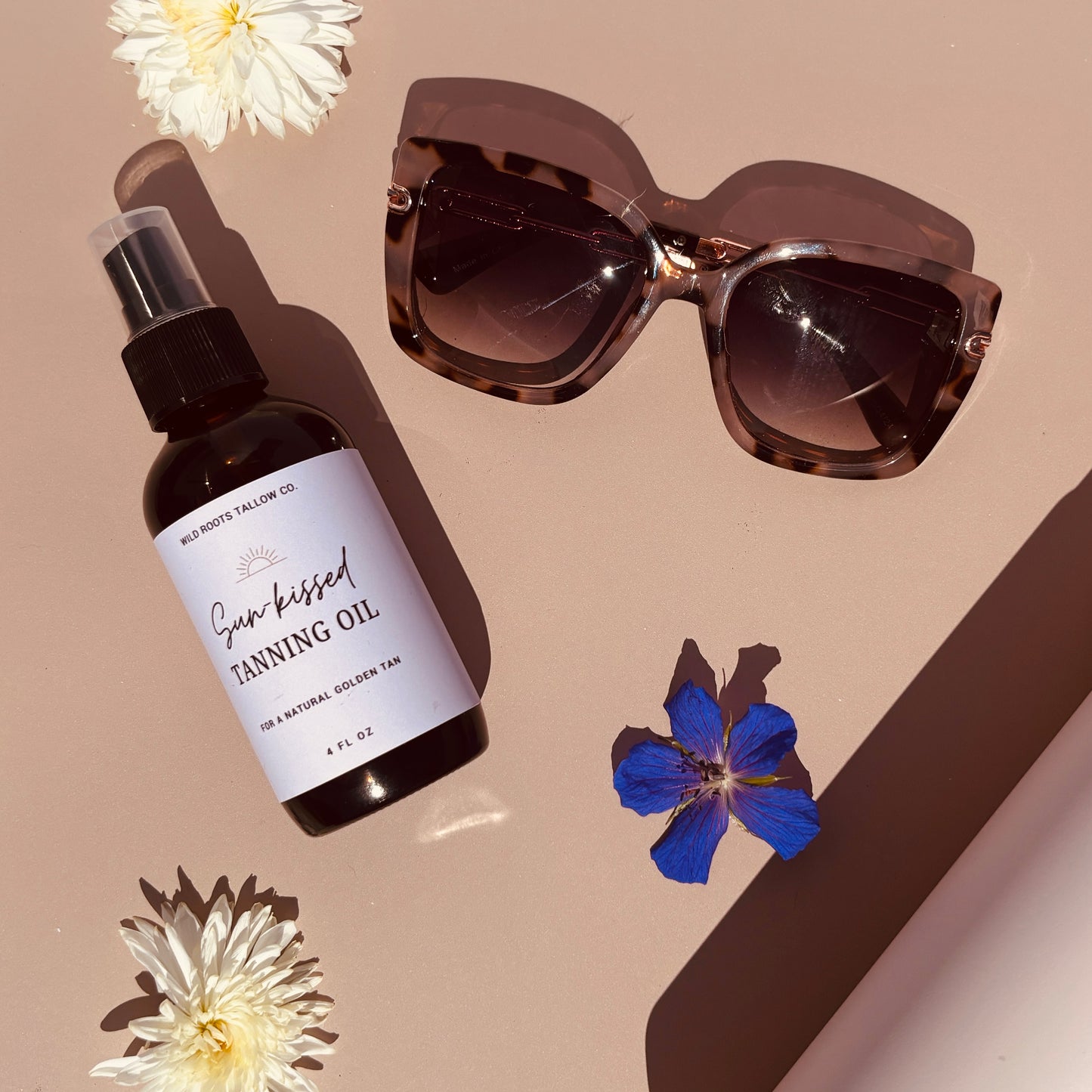 Non-Toxic Sun-Kissed Tanning Oil