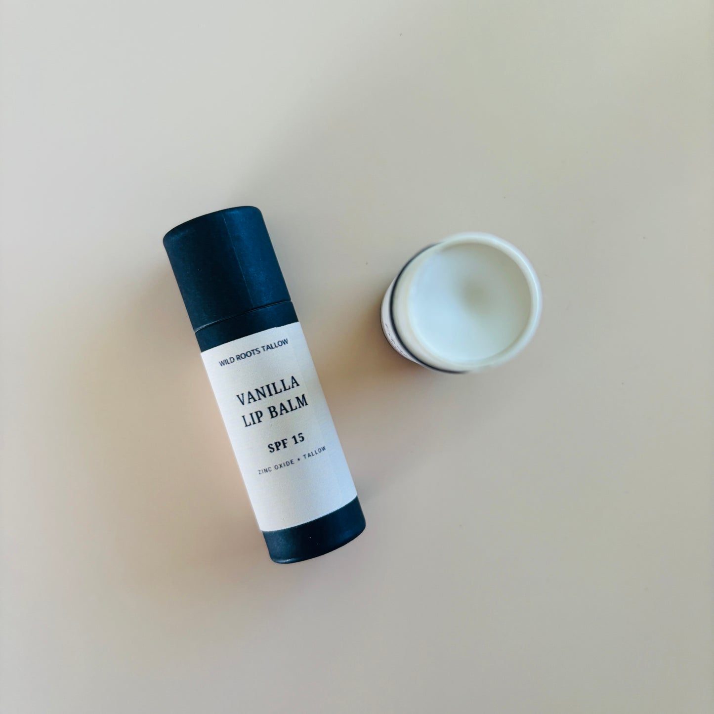 Vanilla Lip Balm SPF 15 Tallow Based