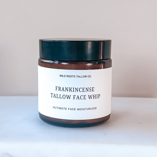 Frankincense Tallow Whip | Grass Fed Tallow Balm