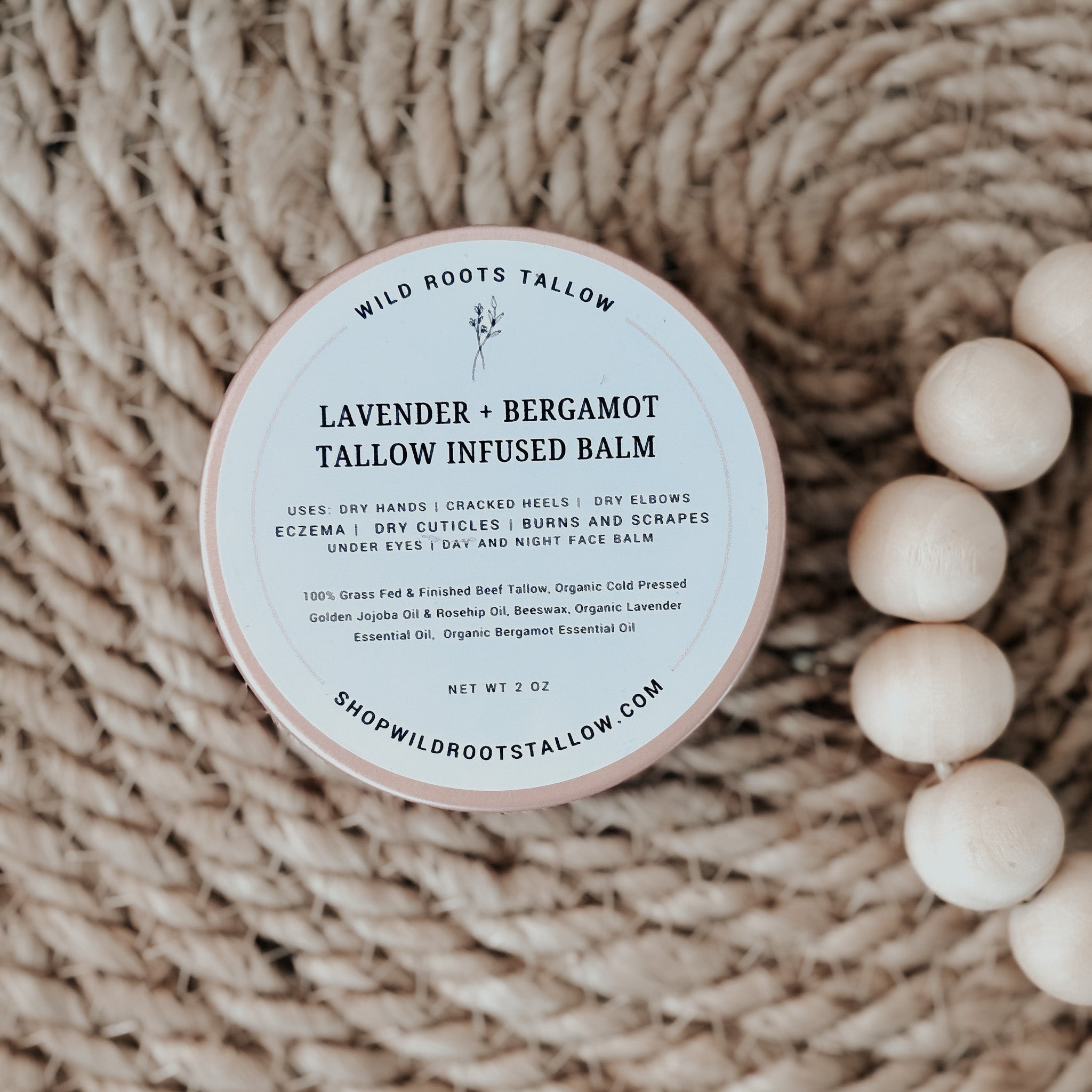Lavender & Bergamot Tallow Balm