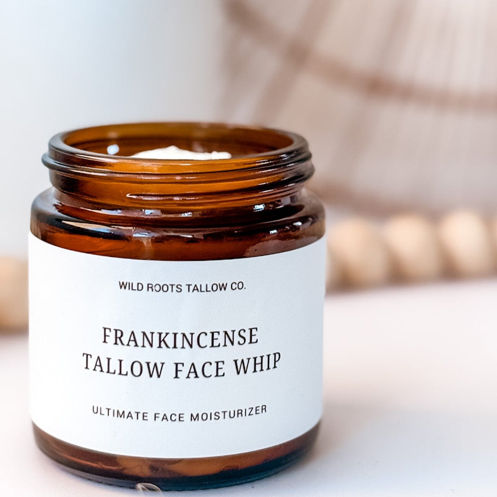Frankincense Tallow Whip | Grass Fed Tallow Balm