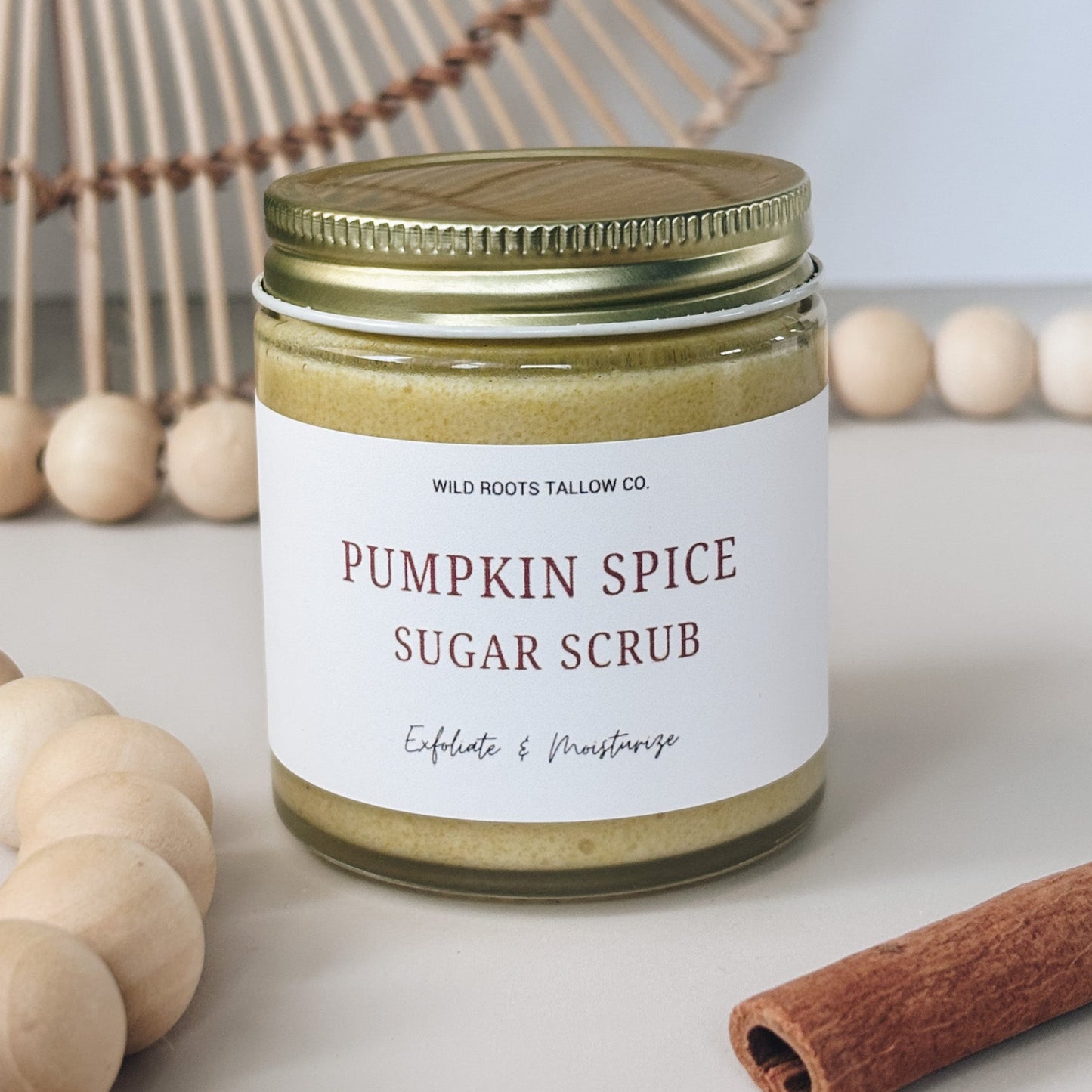 Pumpkin Spice Infused Sugar Scrub