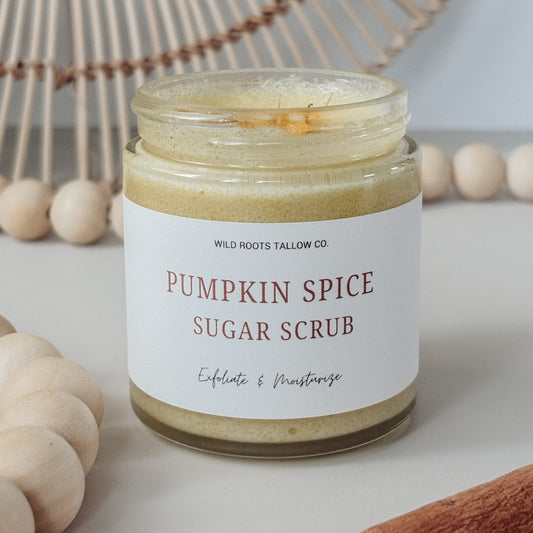 Pumpkin Spice Infused Sugar Scrub