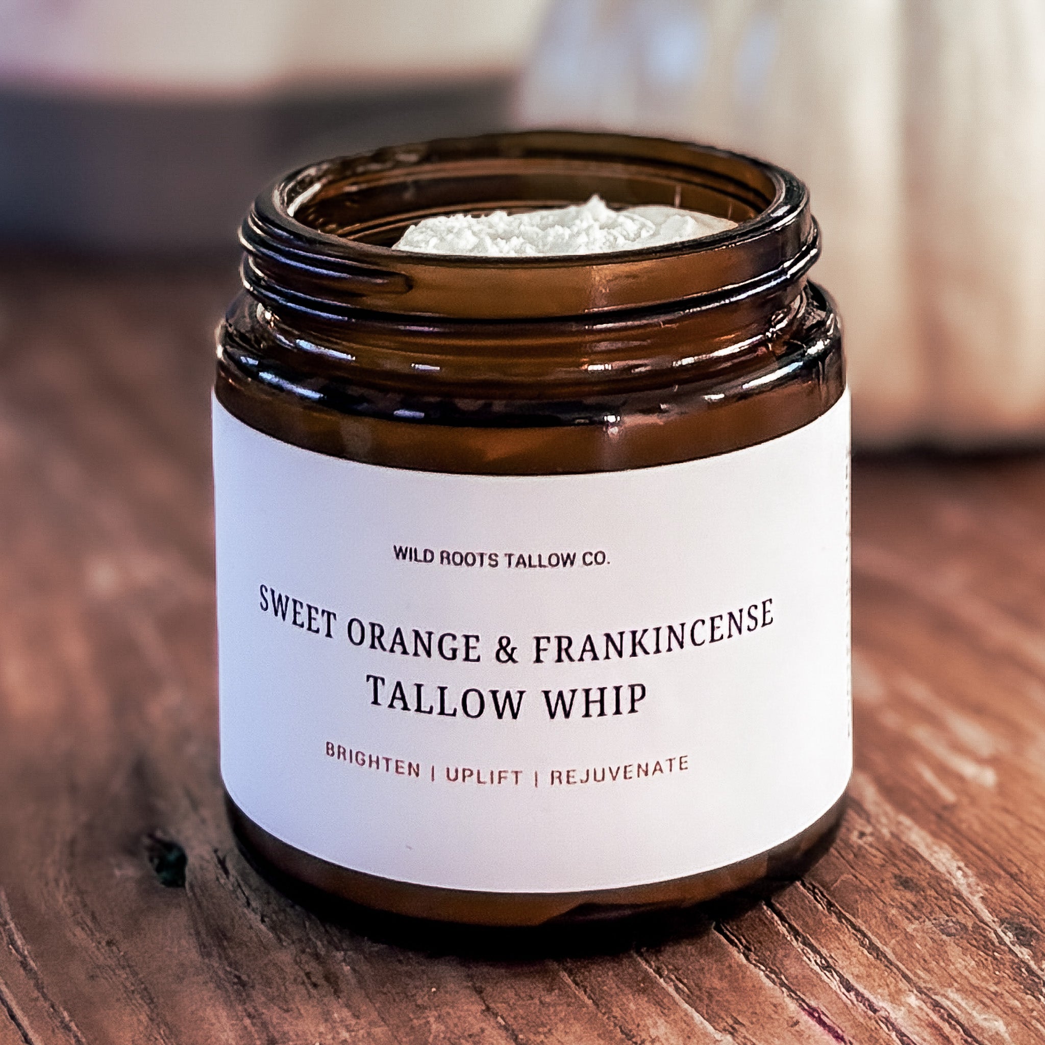 Sweet Orange, Clove, and Frankincense Tallow Whip