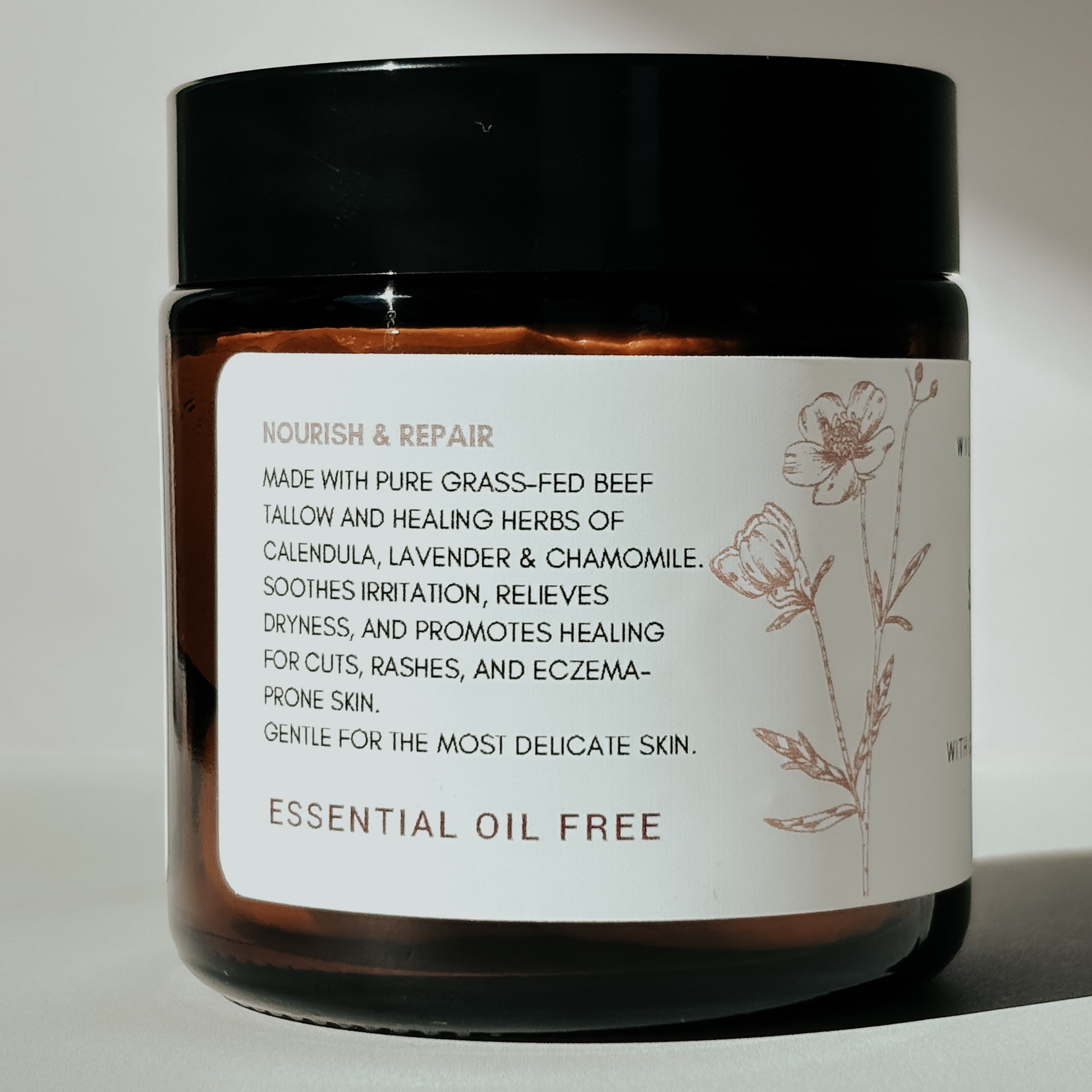 Soothing Herbal Tallow Whip - ESSENTIAL OIL FREE