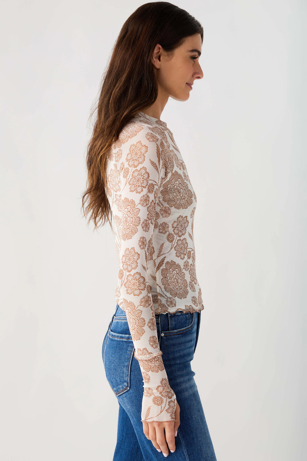 The Wildflower Mesh Top