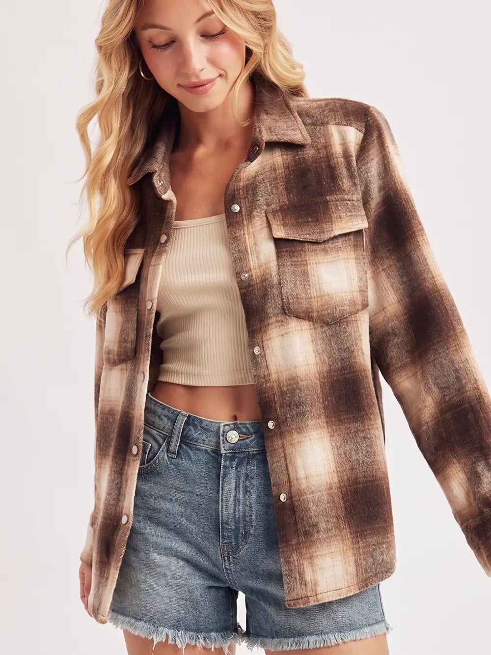 The Canyon Plaid Shacket