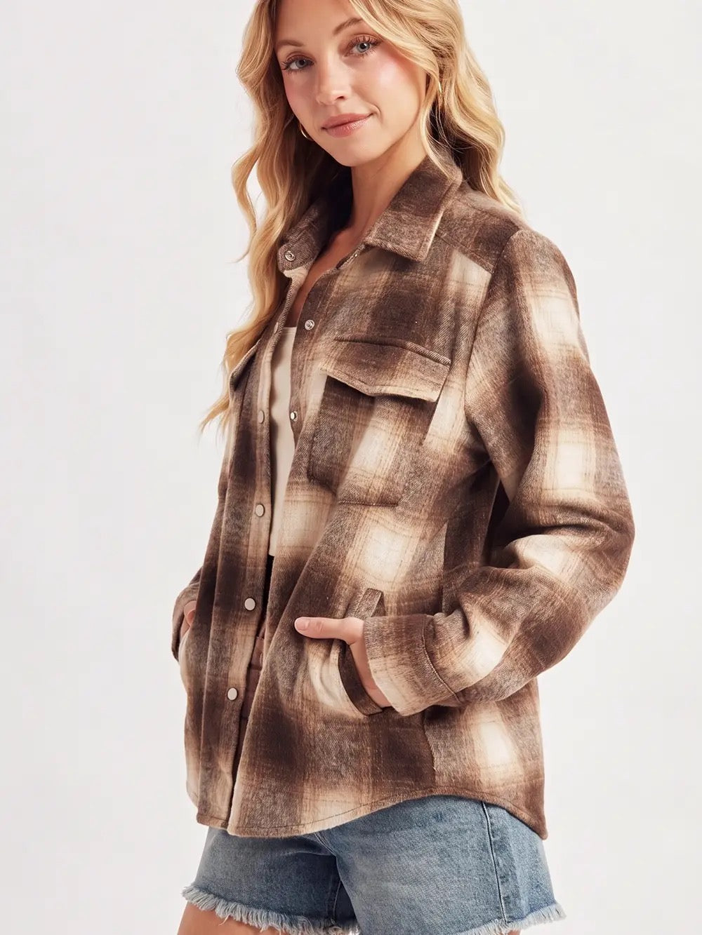 The Canyon Plaid Shacket