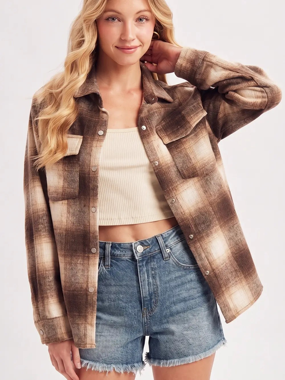 The Canyon Plaid Shacket