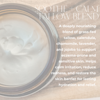 Soothe + Calm Tallow Butter | Baby + Kid Safe