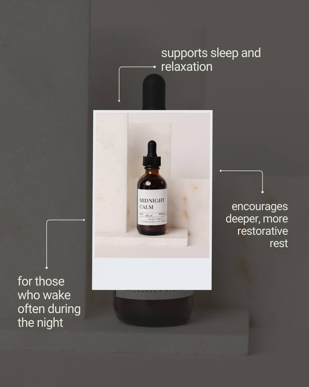 Midnight Calm Tincture, 2oz, Sleep Aid